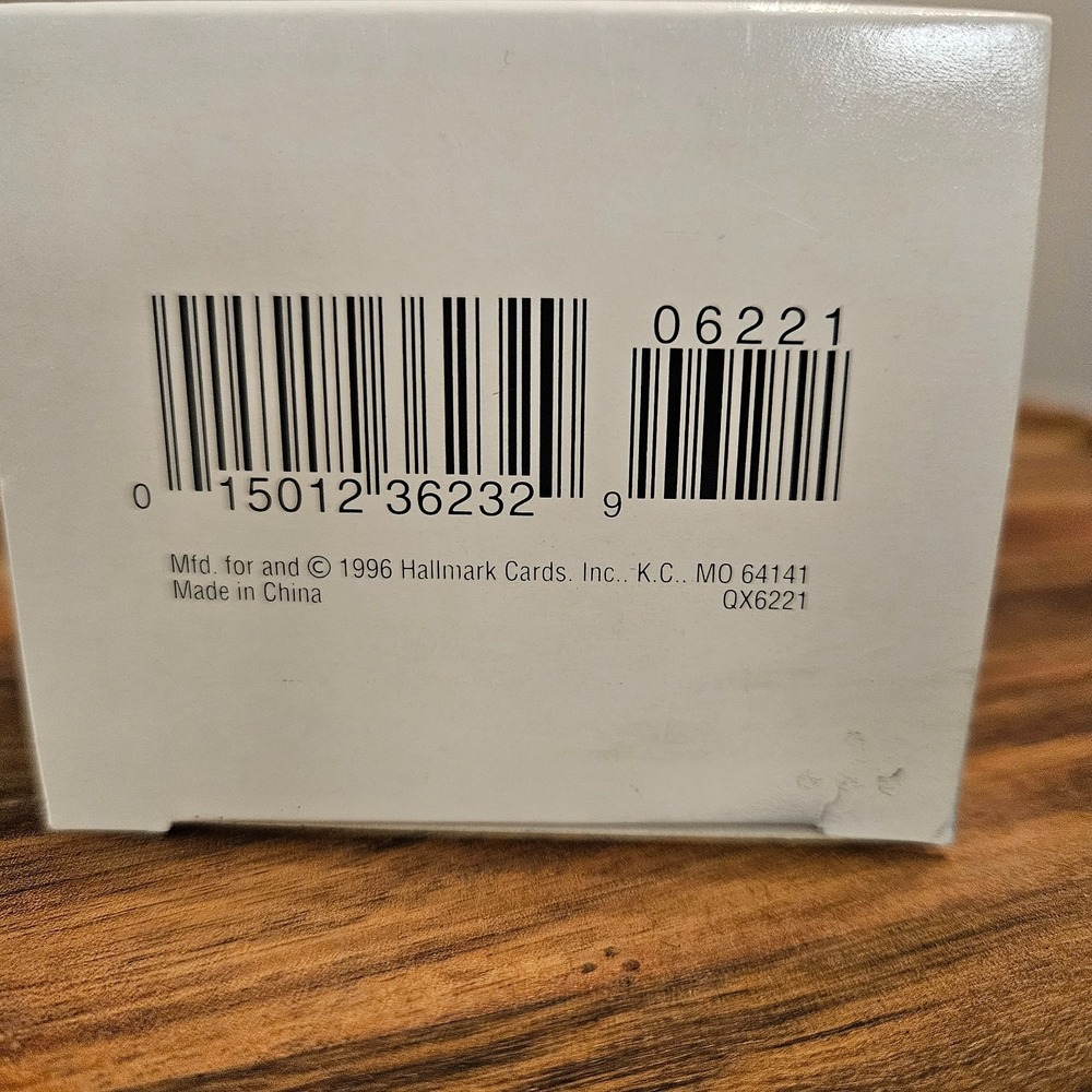 NIB vintage Hallmark Keepsake Ornament 1996 Jolly Wolly‎ Ark Ken Crow Noah's Ark - Picture 8 of 10